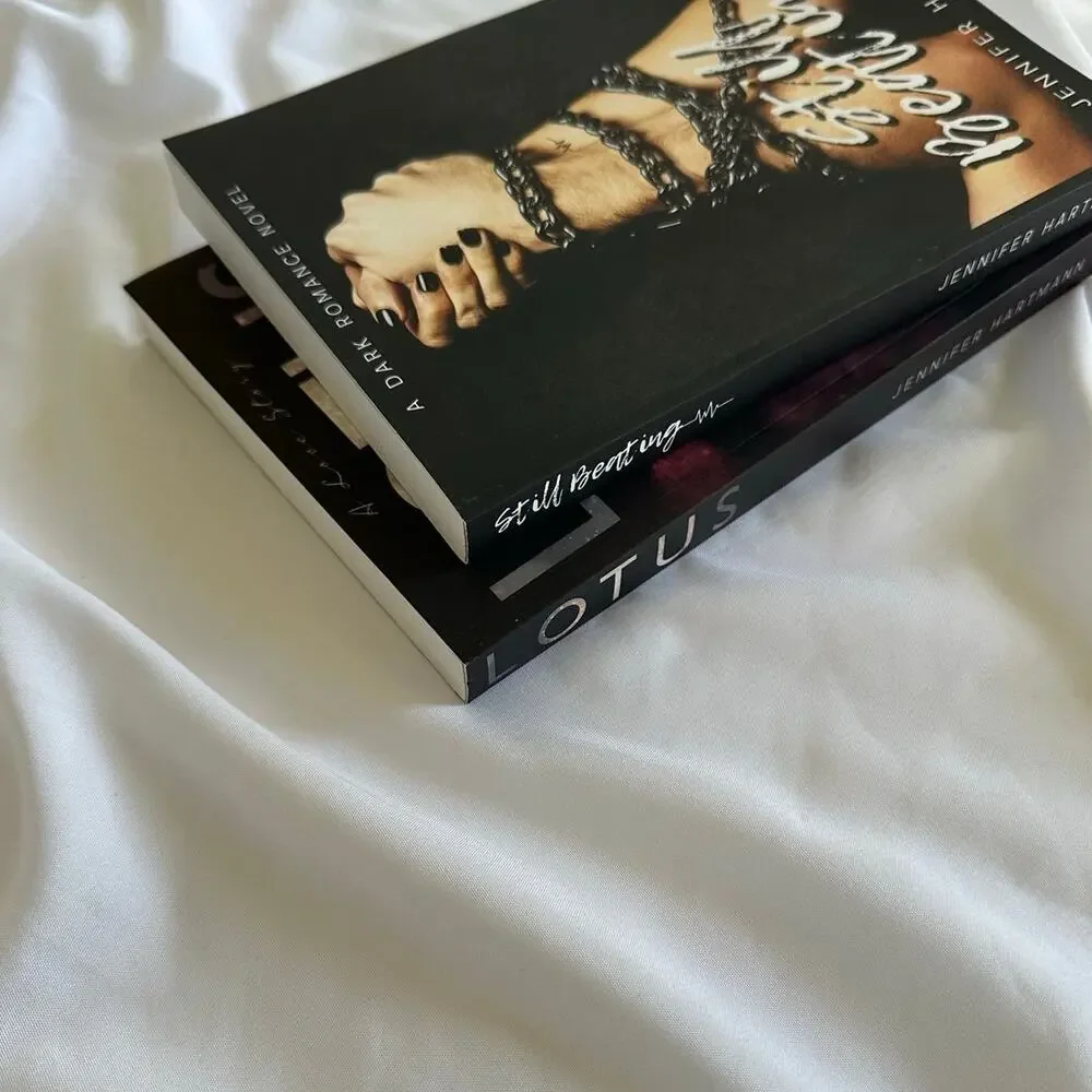 Still Beating & Lotus By Jennifer Hartmann Oop Indie Paperback Bundle